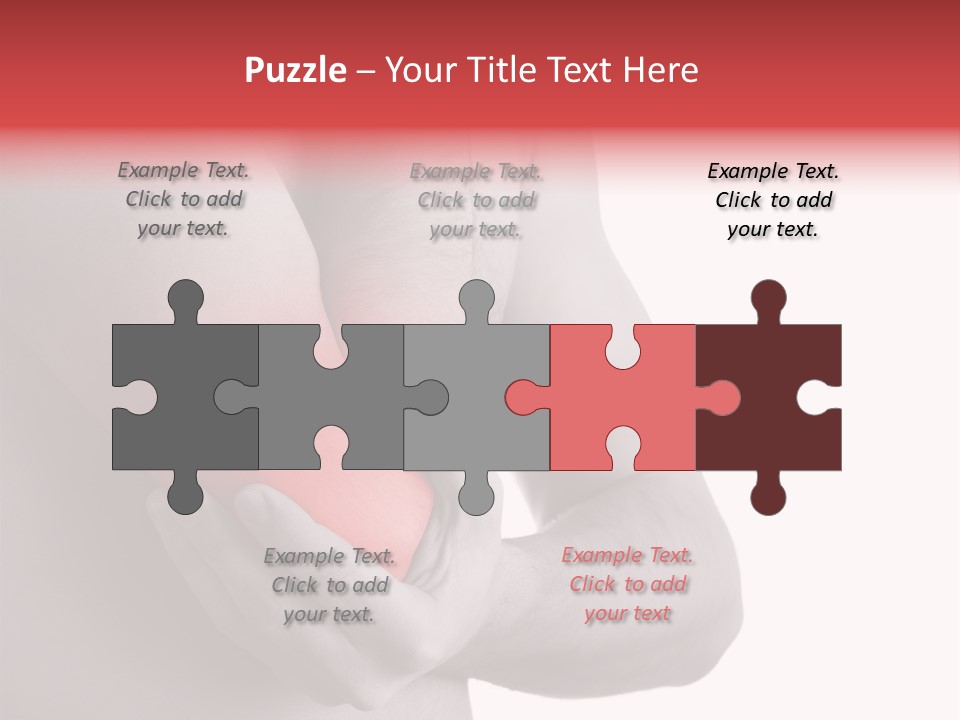 Human Elbow Ill PowerPoint Template