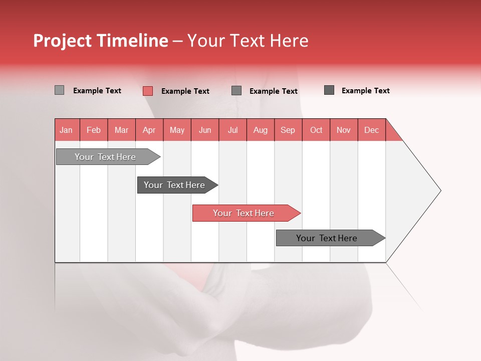 Human Elbow Ill PowerPoint Template