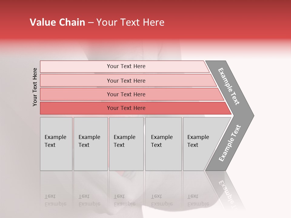 Human Elbow Ill PowerPoint Template