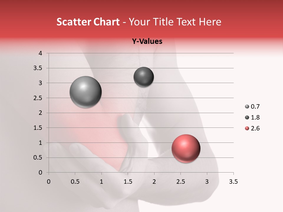 Human Elbow Ill PowerPoint Template