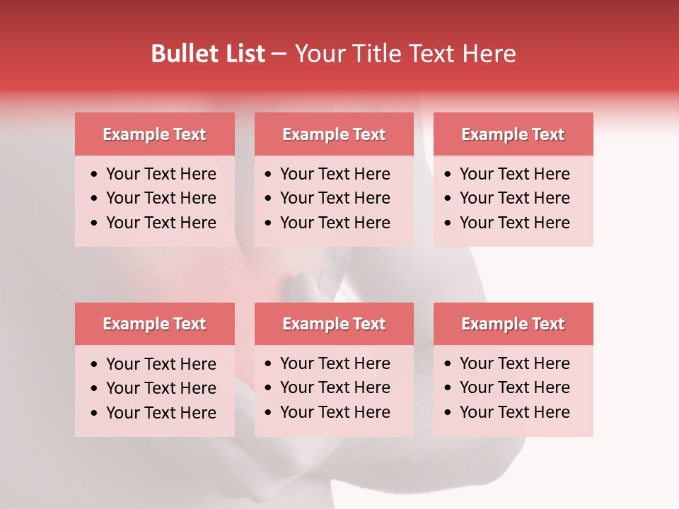 Human Elbow Ill PowerPoint Template