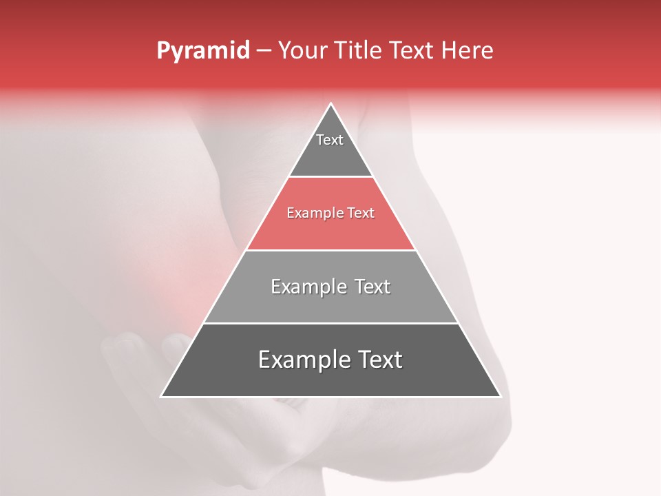 Human Elbow Ill PowerPoint Template