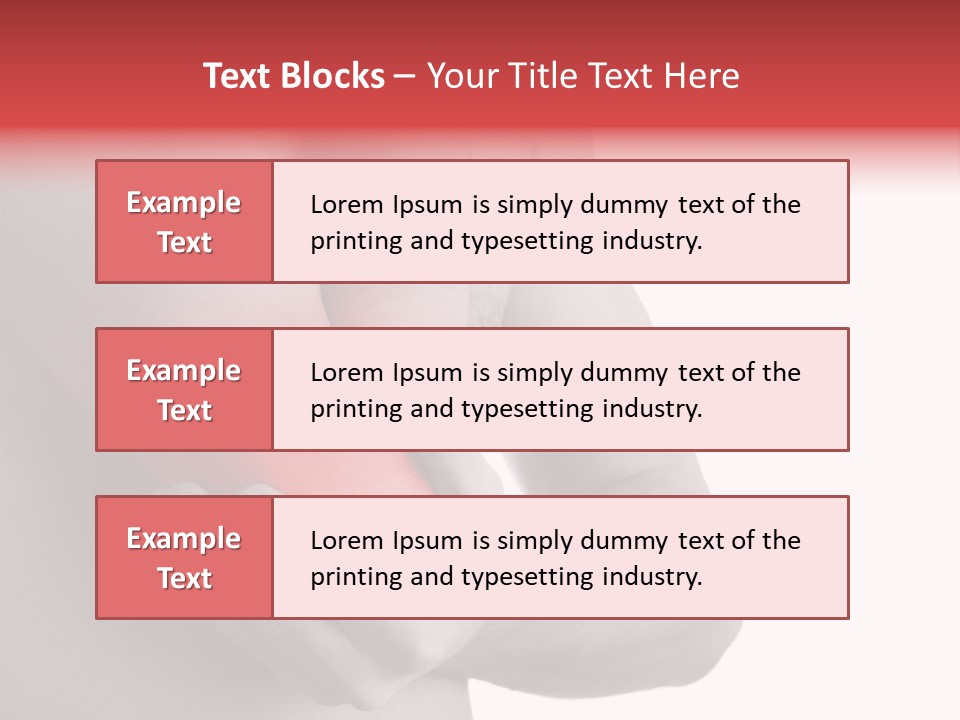 Human Elbow Ill PowerPoint Template