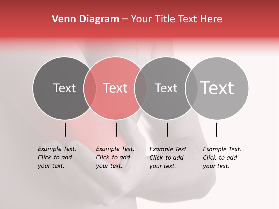 Human Elbow Ill PowerPoint Template