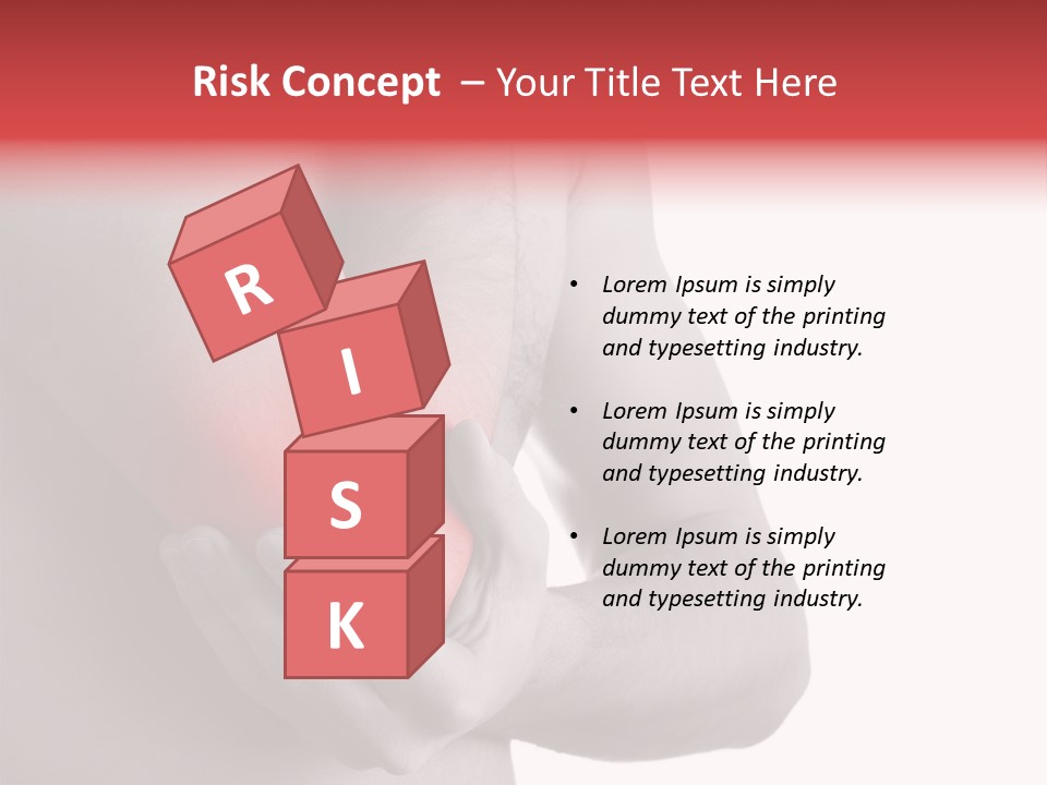 Human Elbow Ill PowerPoint Template