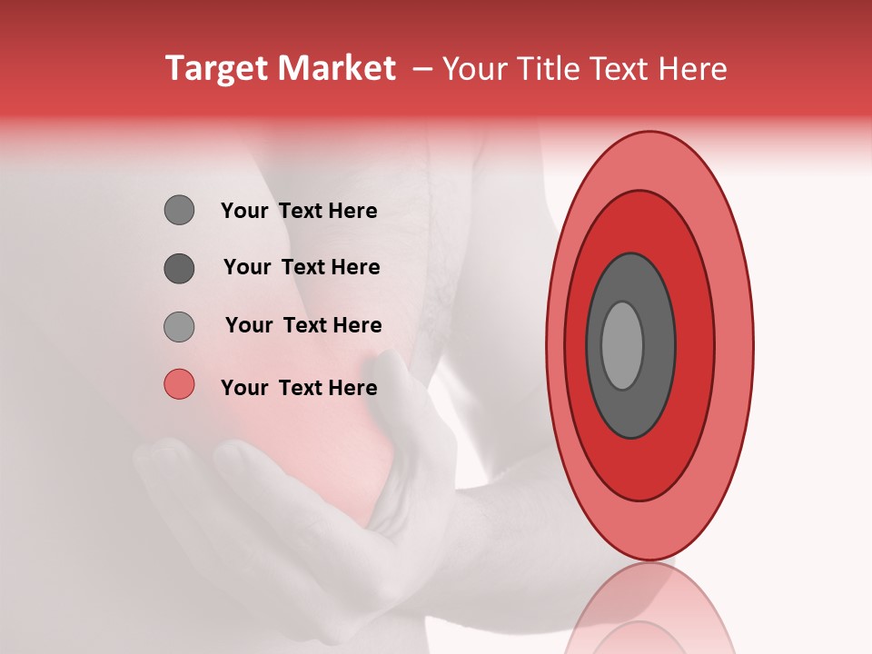 Human Elbow Ill PowerPoint Template