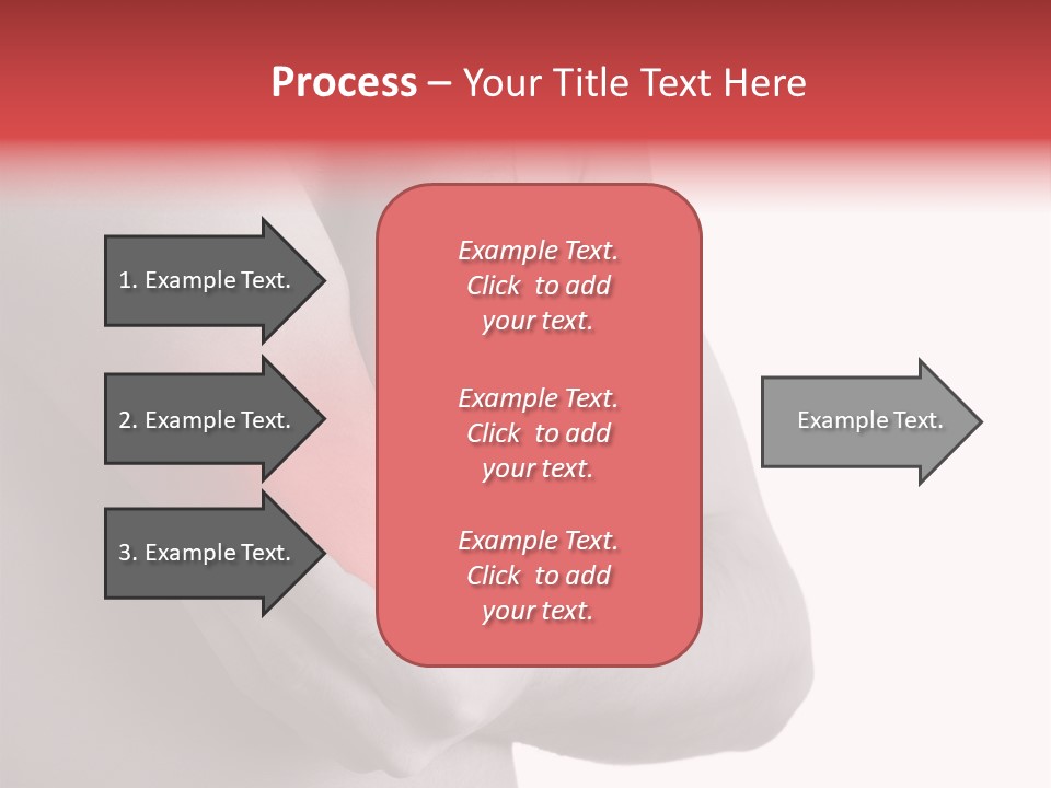 Human Elbow Ill PowerPoint Template