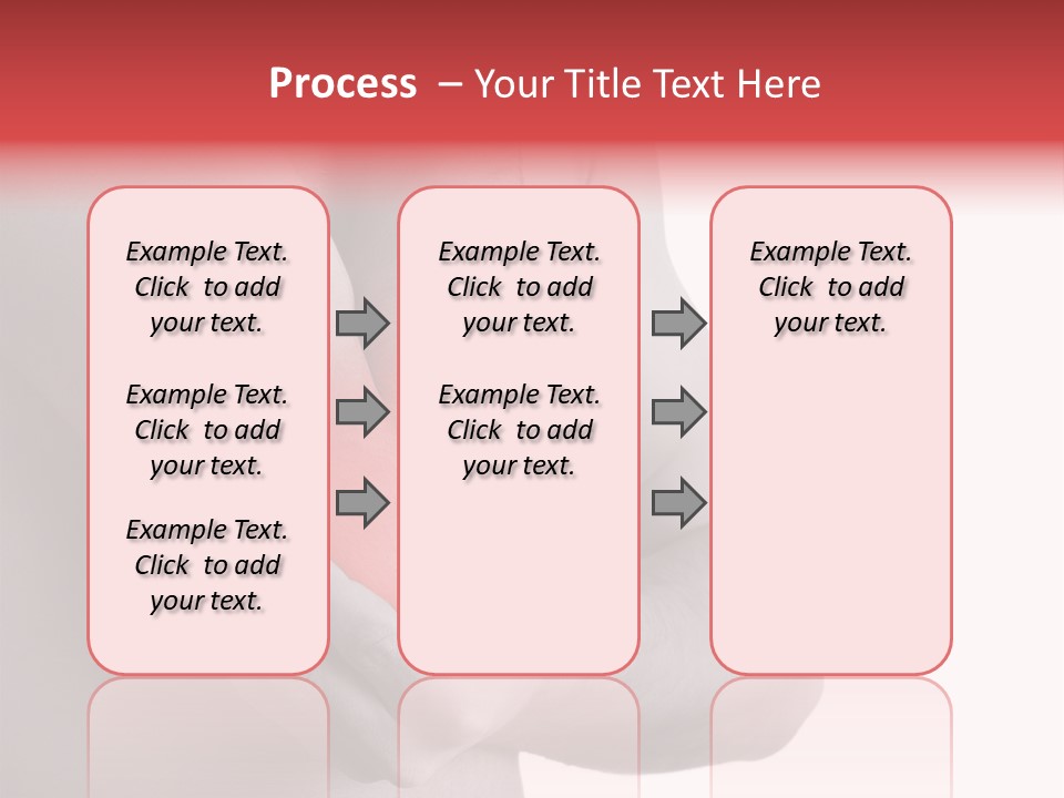 Human Elbow Ill PowerPoint Template