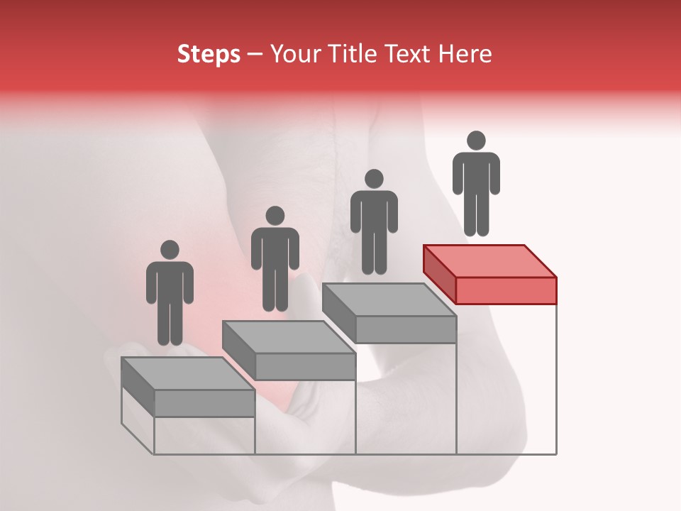 Human Elbow Ill PowerPoint Template