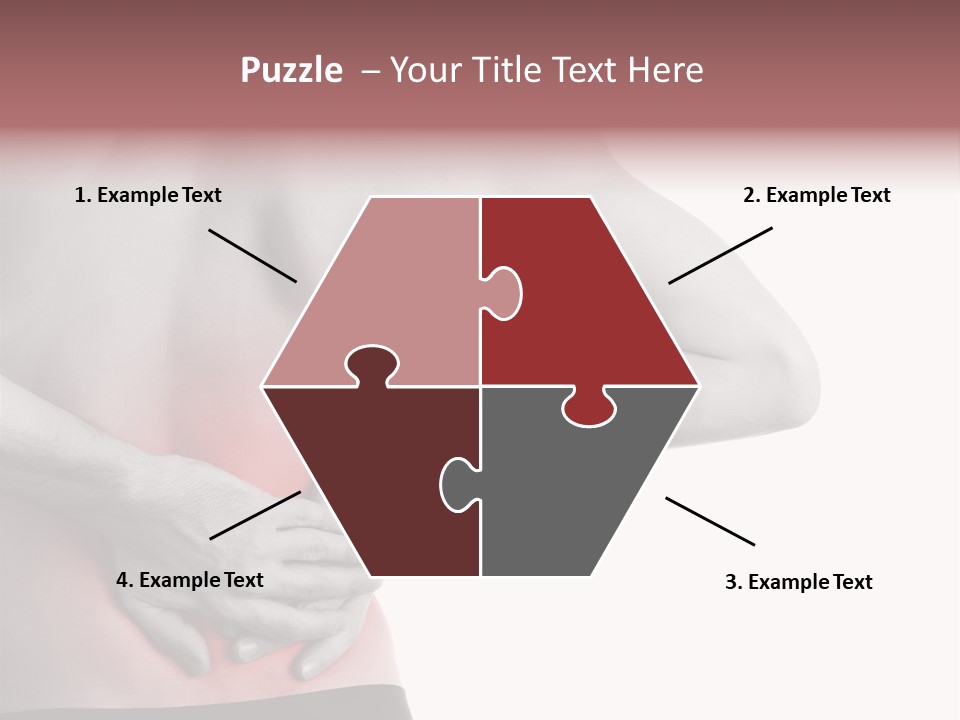 Beautiful White Young PowerPoint Template