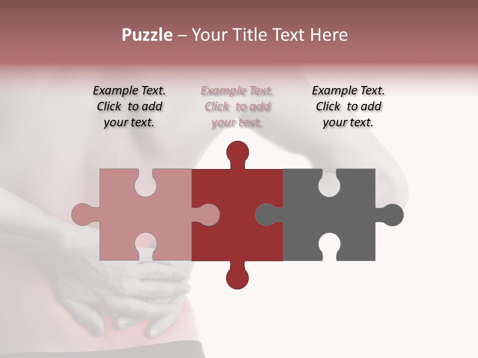 Beautiful White Young PowerPoint Template