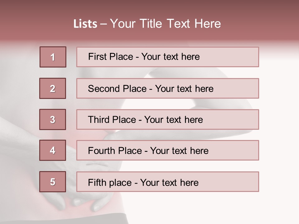 Beautiful White Young PowerPoint Template
