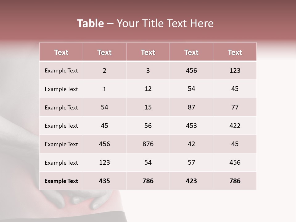 Beautiful White Young PowerPoint Template