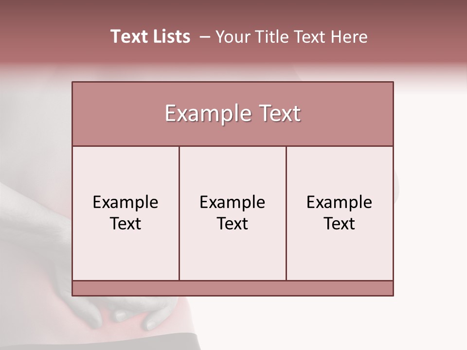 Beautiful White Young PowerPoint Template