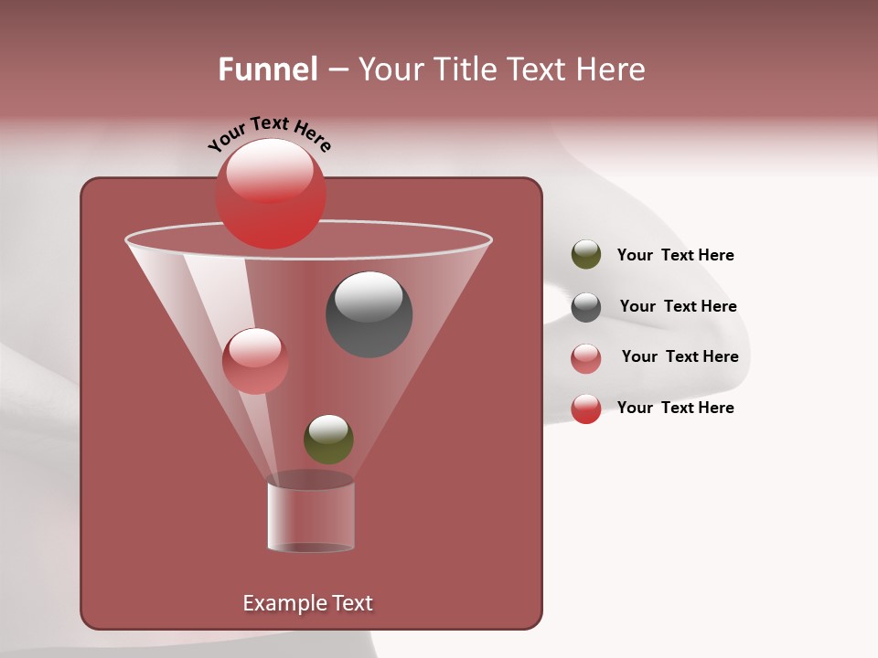 Beautiful White Young PowerPoint Template