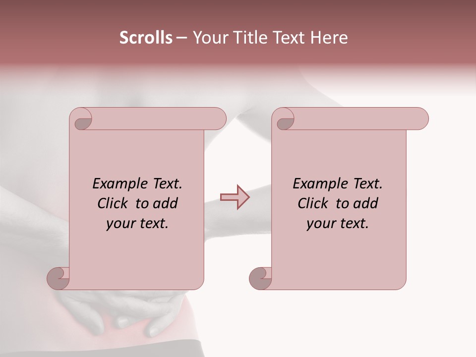 Beautiful White Young PowerPoint Template