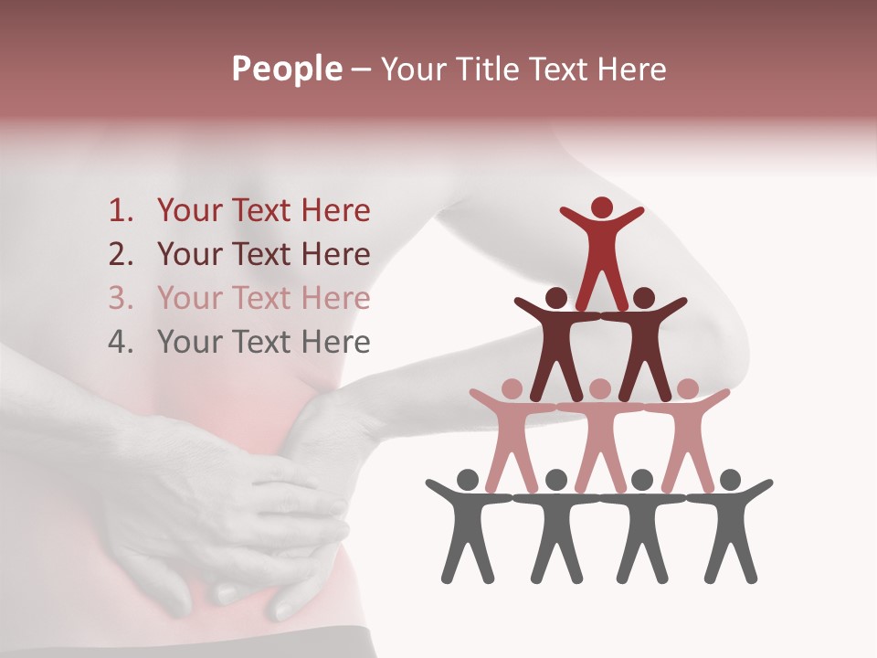 Beautiful White Young PowerPoint Template