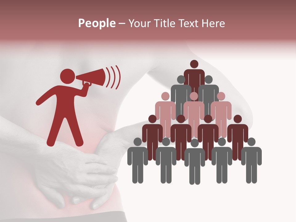 Beautiful White Young PowerPoint Template