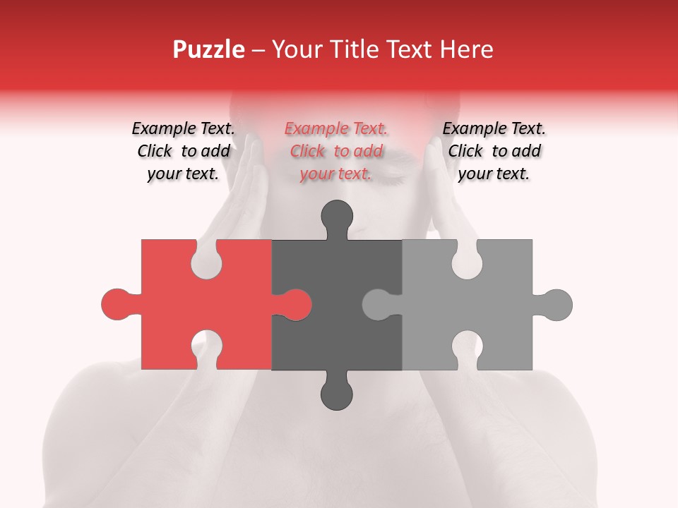 Adult Loneliness Ache PowerPoint Template