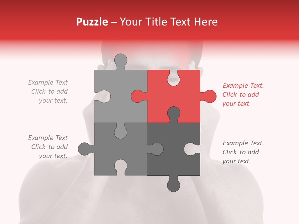 Adult Loneliness Ache PowerPoint Template