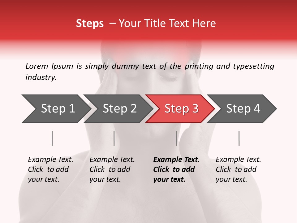 Adult Loneliness Ache PowerPoint Template