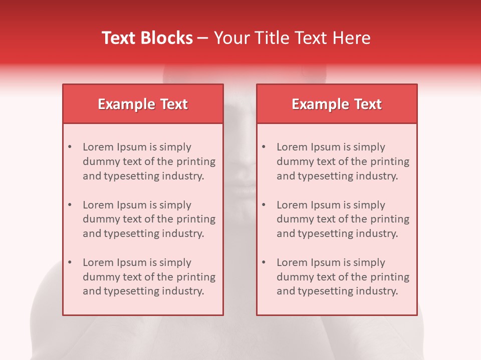 Adult Loneliness Ache PowerPoint Template