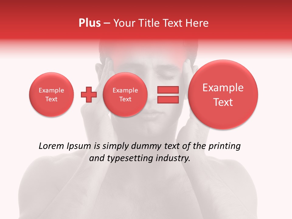 Adult Loneliness Ache PowerPoint Template