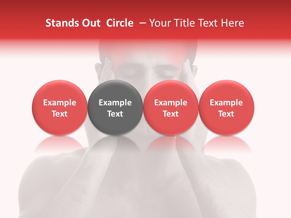 Adult Loneliness Ache PowerPoint Template