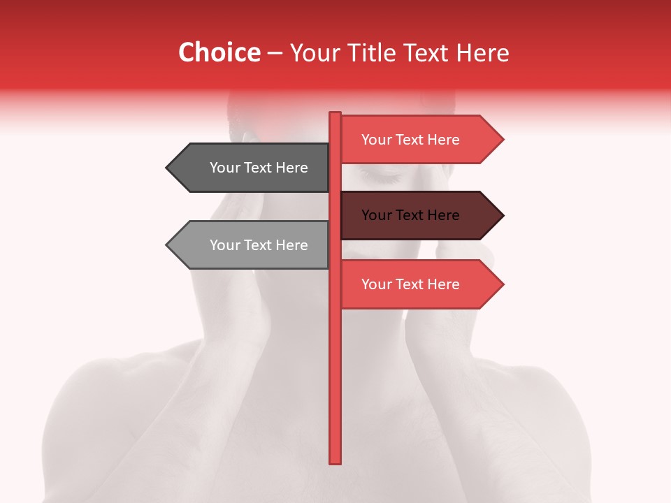 Adult Loneliness Ache PowerPoint Template