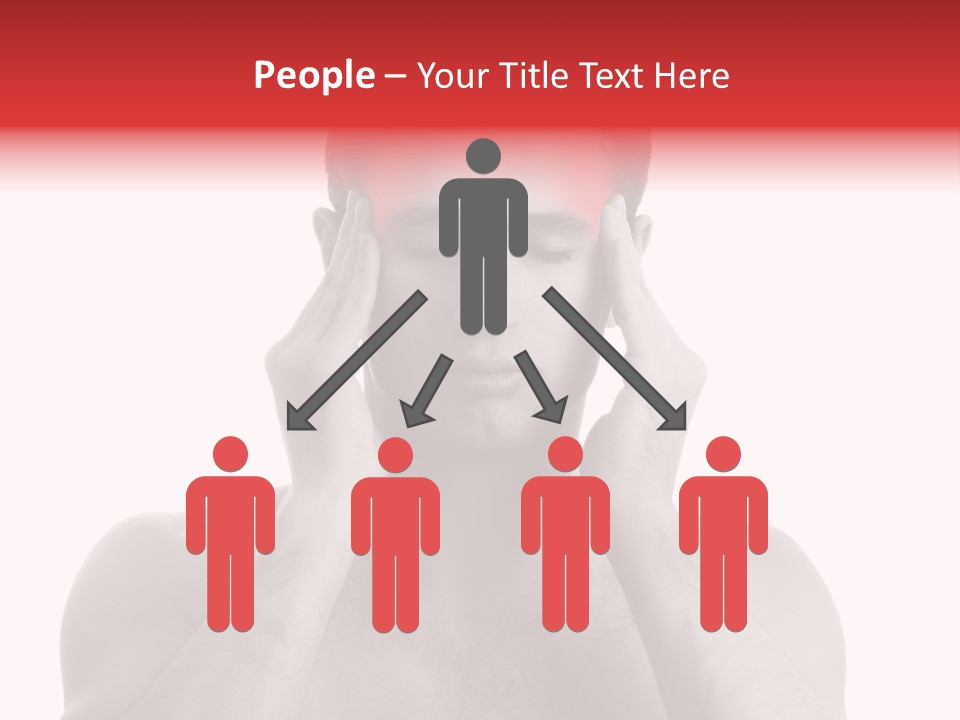 Adult Loneliness Ache PowerPoint Template