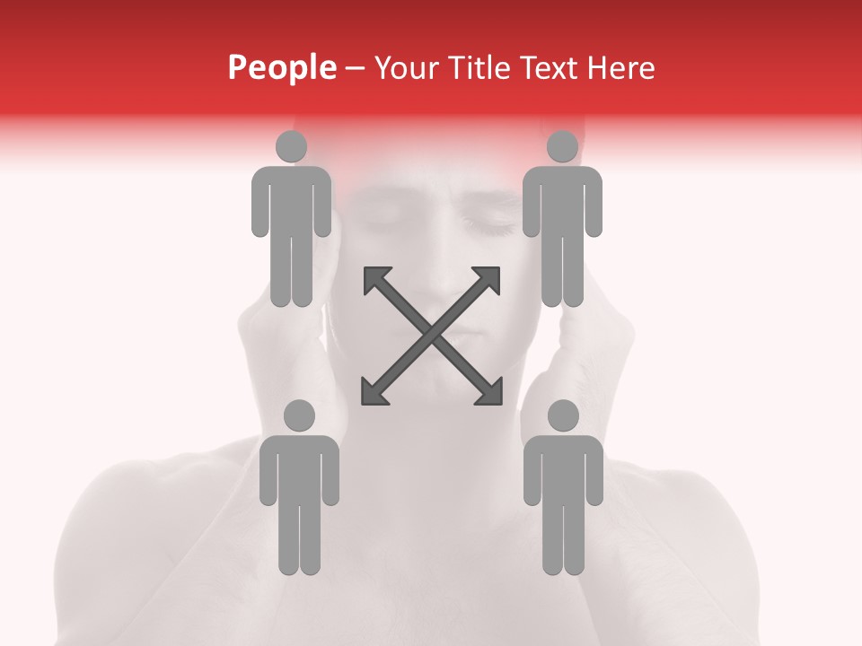 Adult Loneliness Ache PowerPoint Template