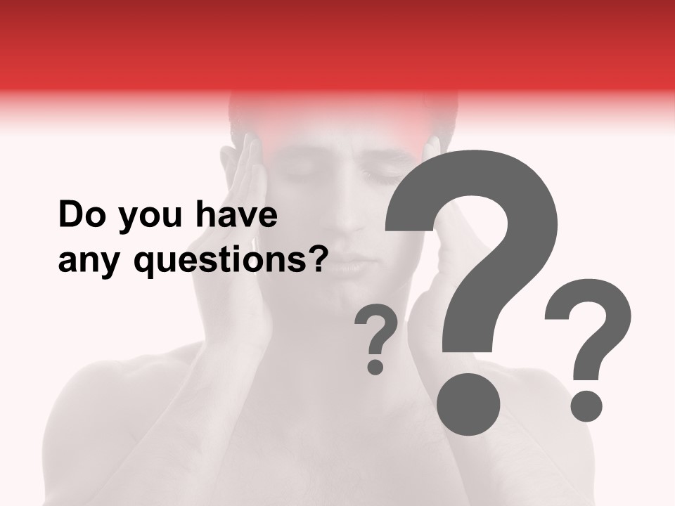 Adult Loneliness Ache PowerPoint Template