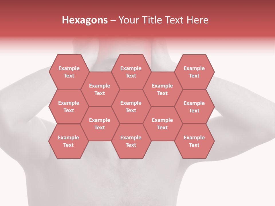 Upset Red Man PowerPoint Template