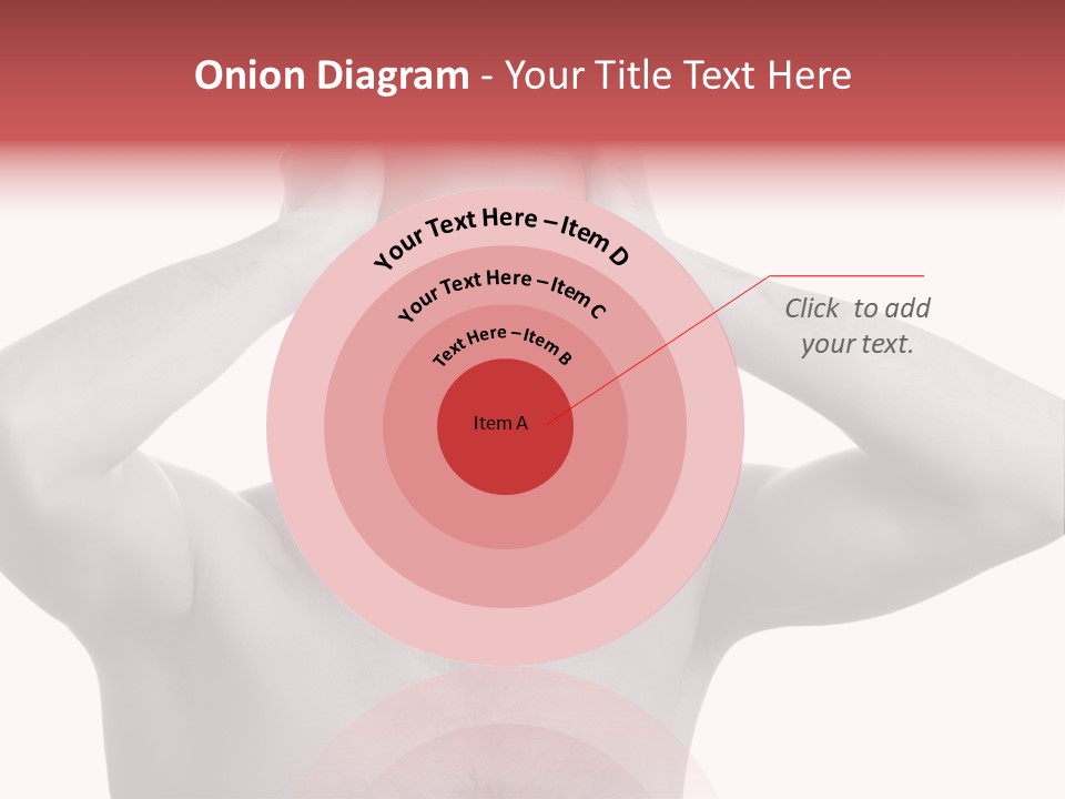 Upset Red Man PowerPoint Template