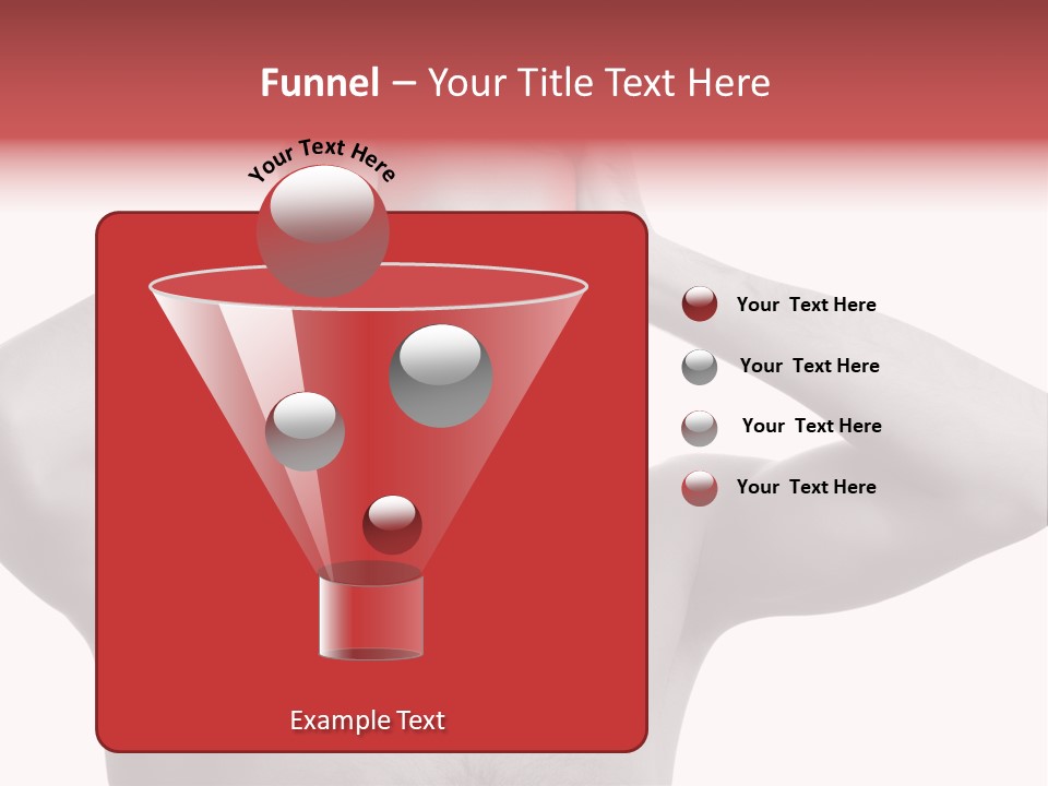 Upset Red Man PowerPoint Template