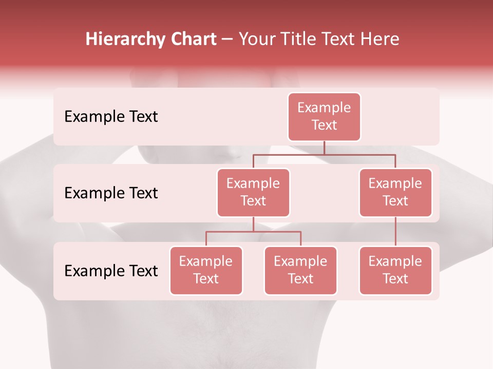 Upset Red Man PowerPoint Template