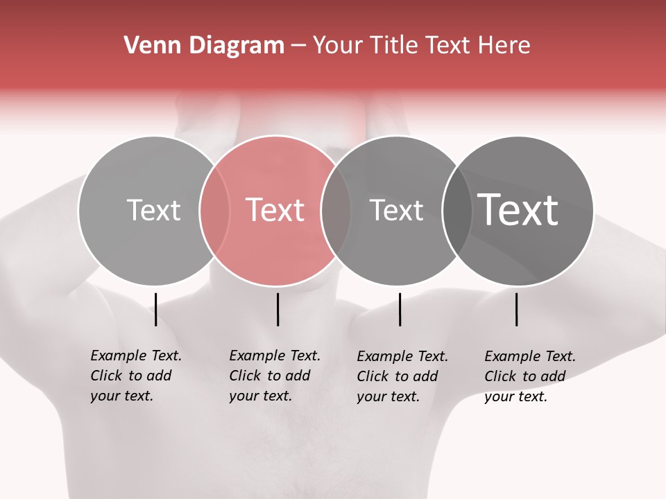Upset Red Man PowerPoint Template