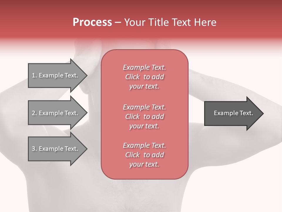 Upset Red Man PowerPoint Template