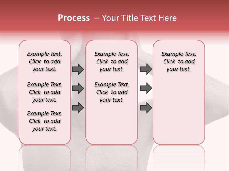 Upset Red Man PowerPoint Template