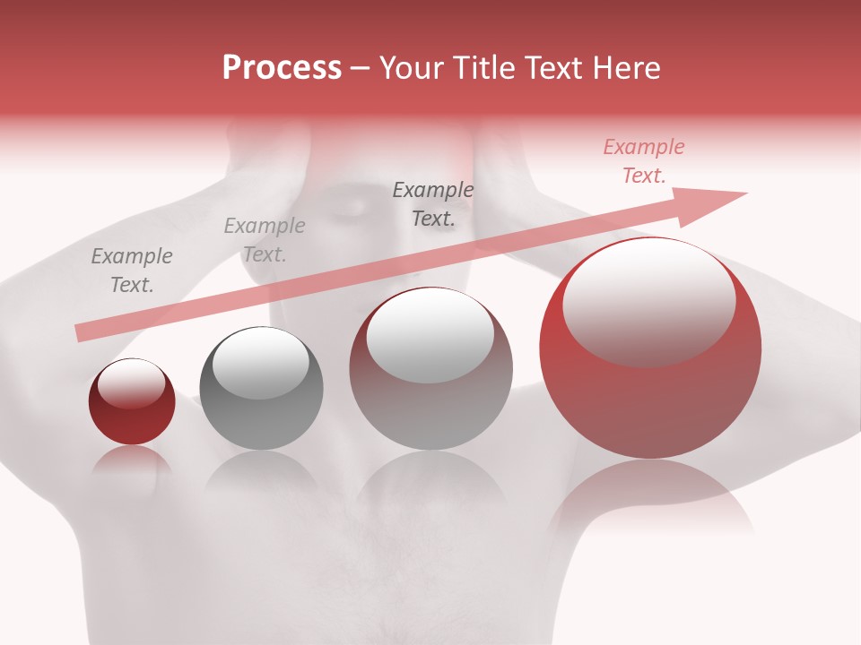 Upset Red Man PowerPoint Template