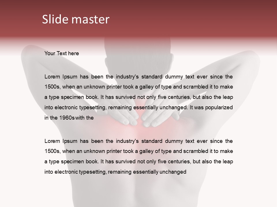 Ill Healthy Human PowerPoint Template