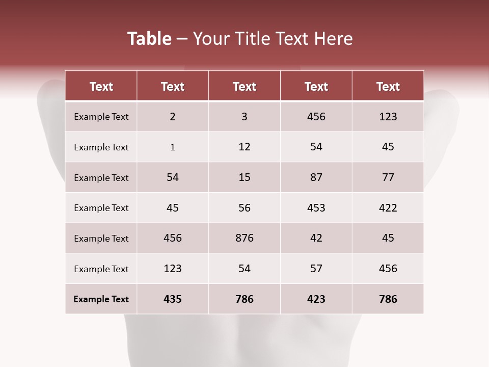 Ill Healthy Human PowerPoint Template