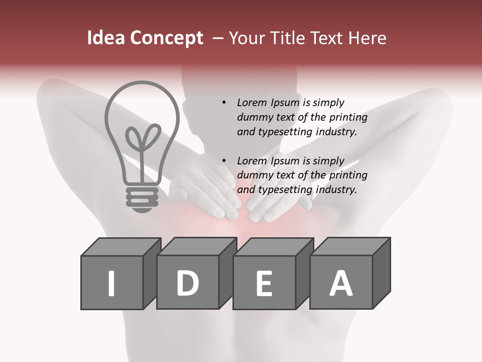 Ill Healthy Human PowerPoint Template