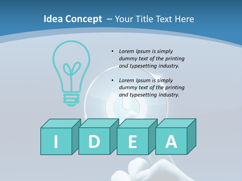 Shore Problem Nature PowerPoint Template