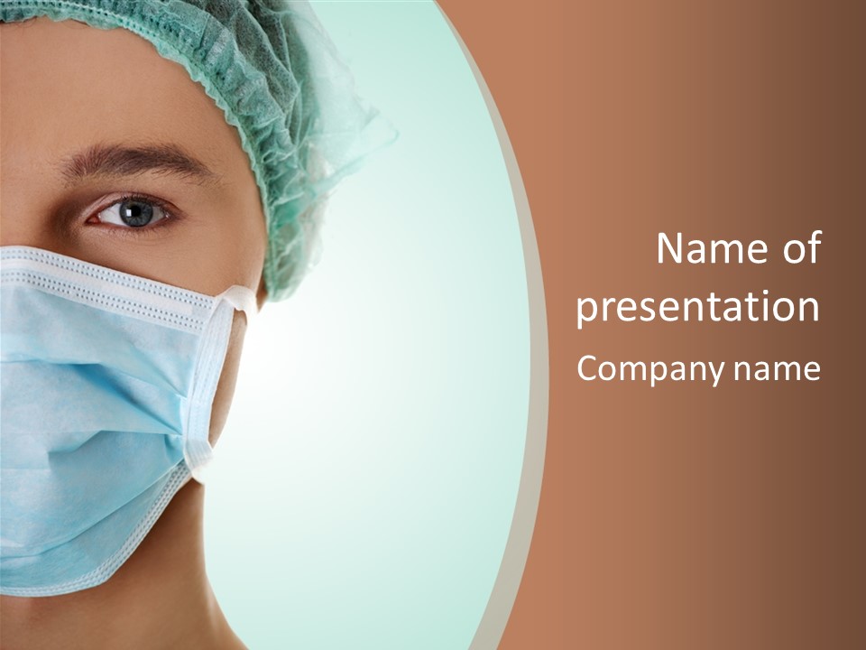 Medical Uniform Protection PowerPoint Template