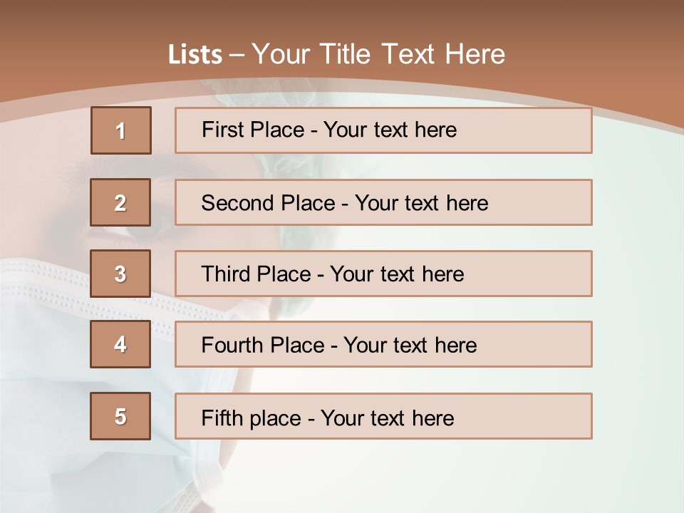 Medical Uniform Protection PowerPoint Template