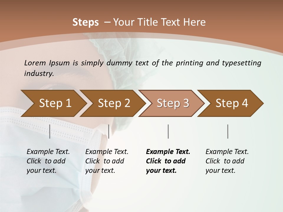 Medical Uniform Protection PowerPoint Template