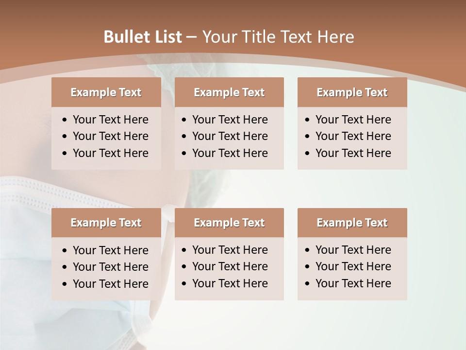 Medical Uniform Protection PowerPoint Template