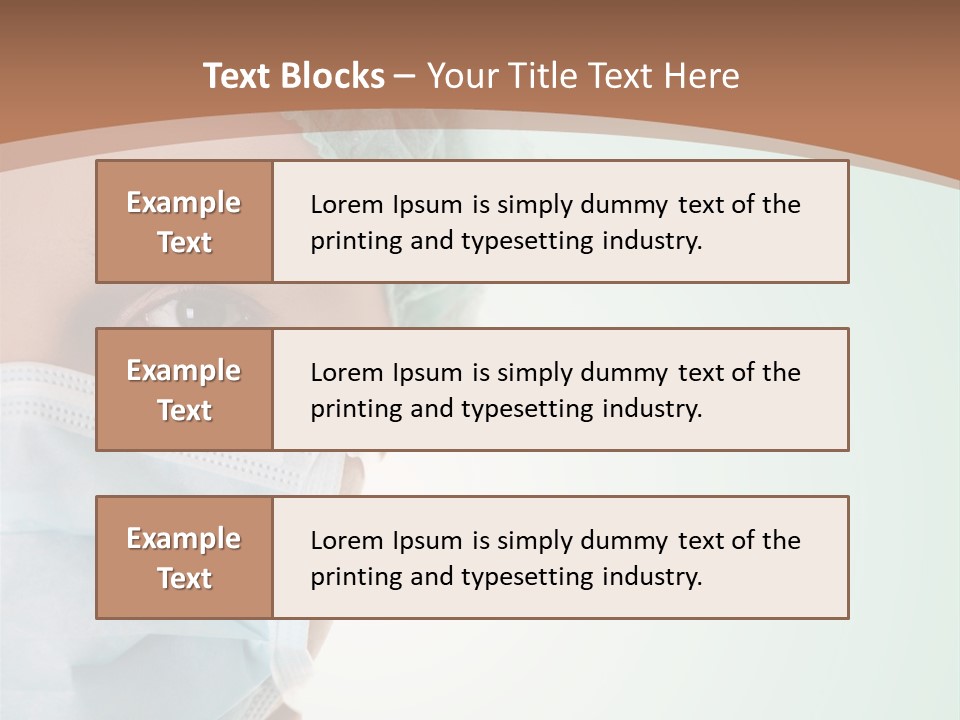 Medical Uniform Protection PowerPoint Template