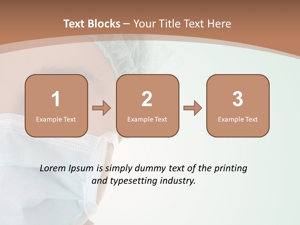 Medical Uniform Protection PowerPoint Template